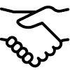 مصافحة.